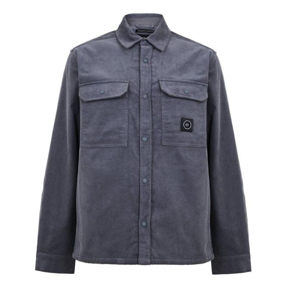 Marshall Artist Mens Corduroy Overshirt / Charcoal